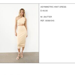 Asymmetric Knit Zara Dress